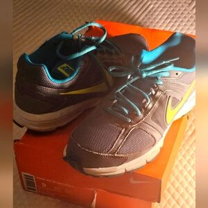 Nike Air Relentless 3 Running Shoes Gray Teal Sneakers